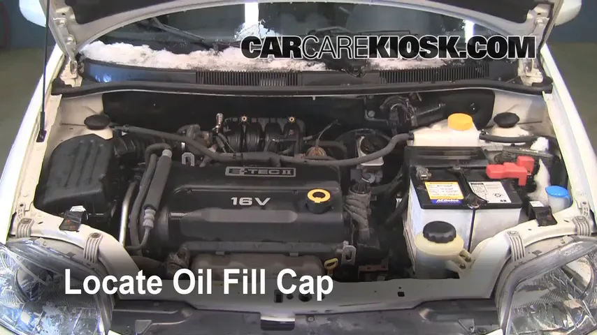 2007 Chevrolet Aveo5 Special Value 1.6L 4 Cyl. Oil